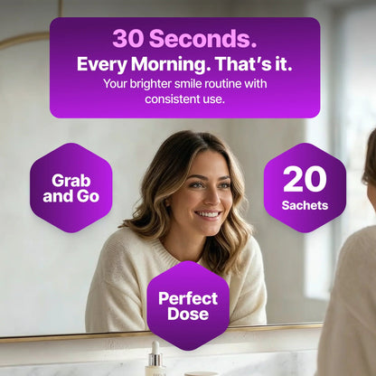 WHITEN YOUR TEETH IN JUST 30 SECONDS