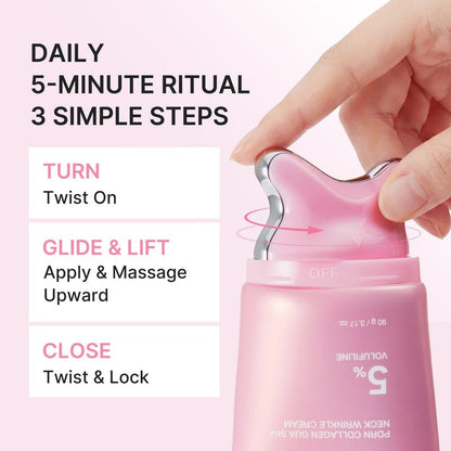 Lift, Firm & Smooth Your Neck in Just 5 Minutes a Day